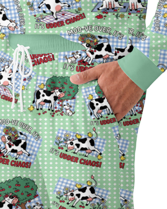 Udder Chaos Bamboo Men Pajama Set