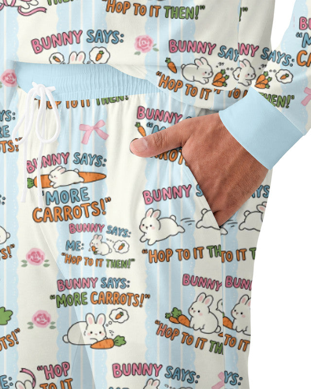 Hop To It Bamboo Men Pajama Set