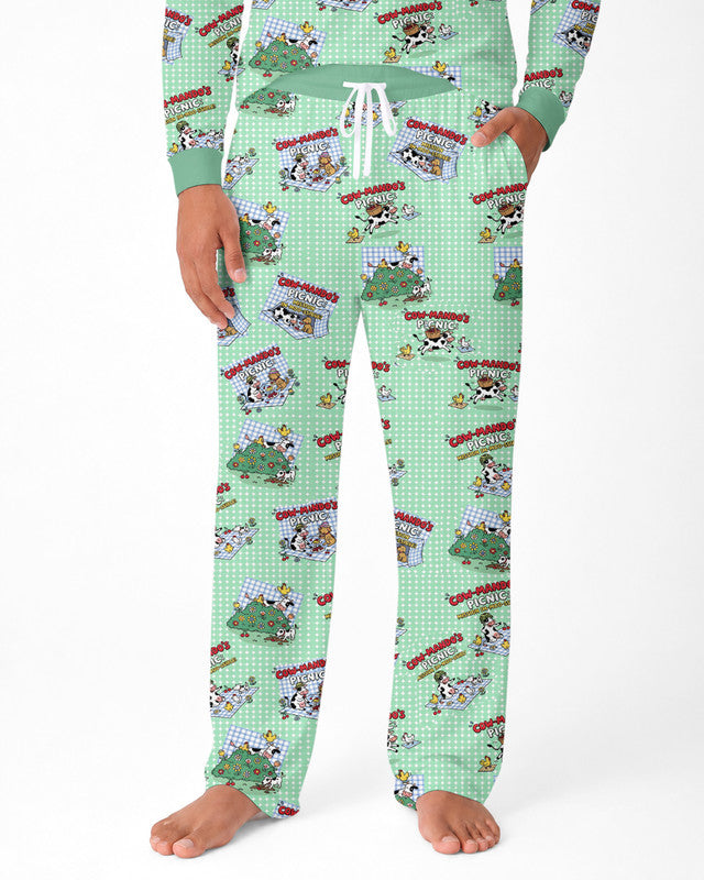 Mission Im-moo-sible Bamboo Men Pajama Set