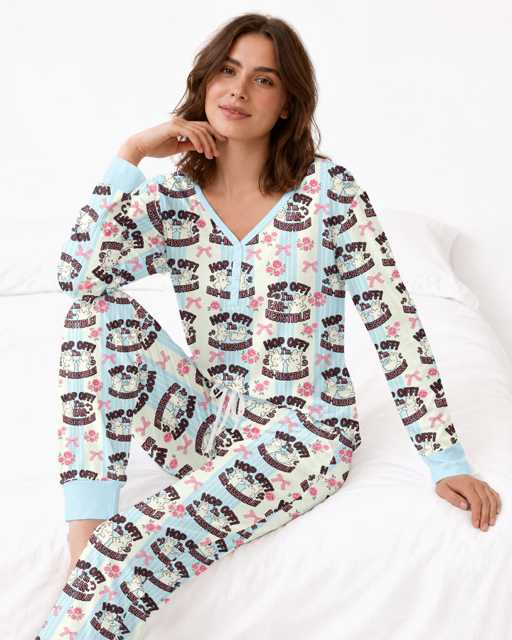 Bunny Besties Bamboo Women Pajama Set