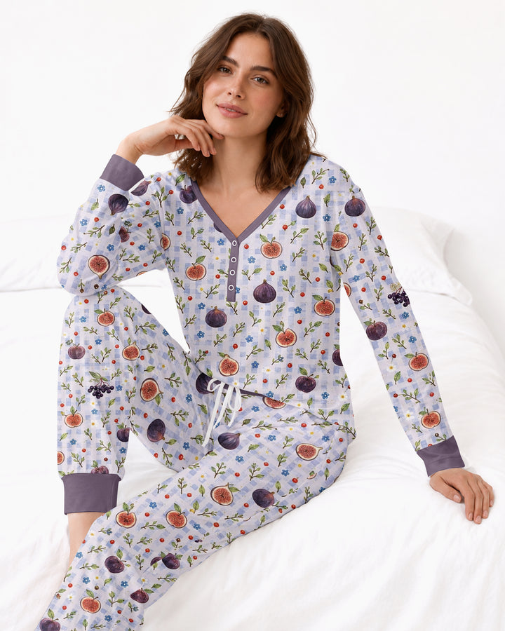 Cottage Sweet Fig Bamboo Women Pajama Set
