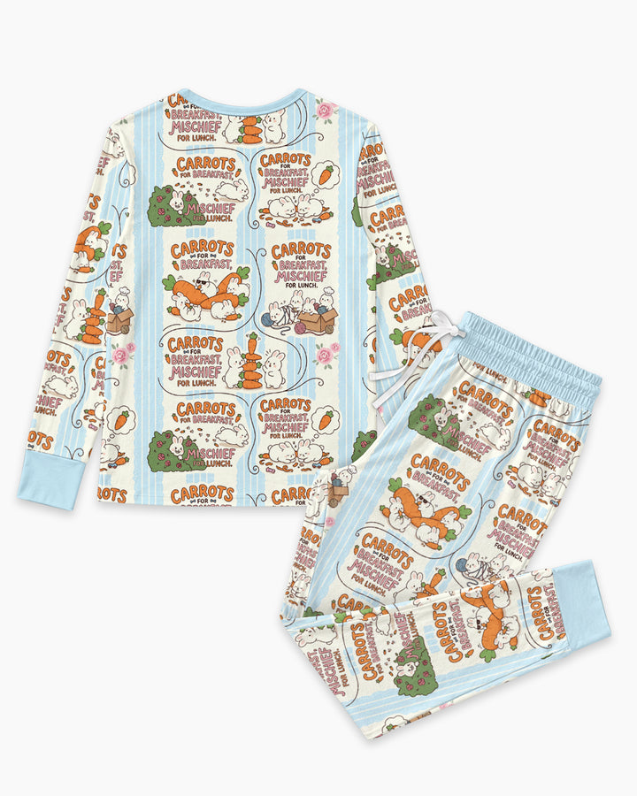 Little Troublemakers Bamboo Women Pajama Set