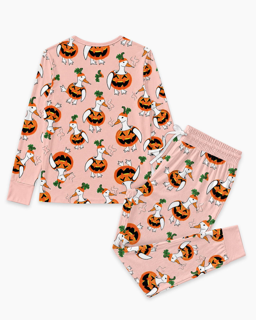 Spooky Duckling Waddle Bamboo Women Pajama Set