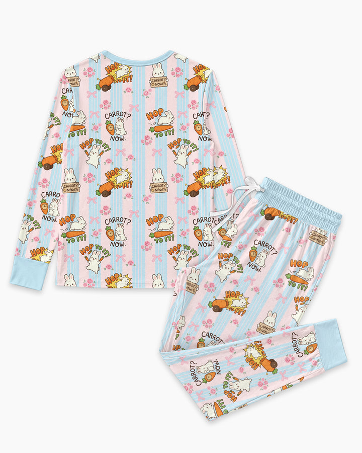 Carrot Rush Bamboo Women Pajama Set