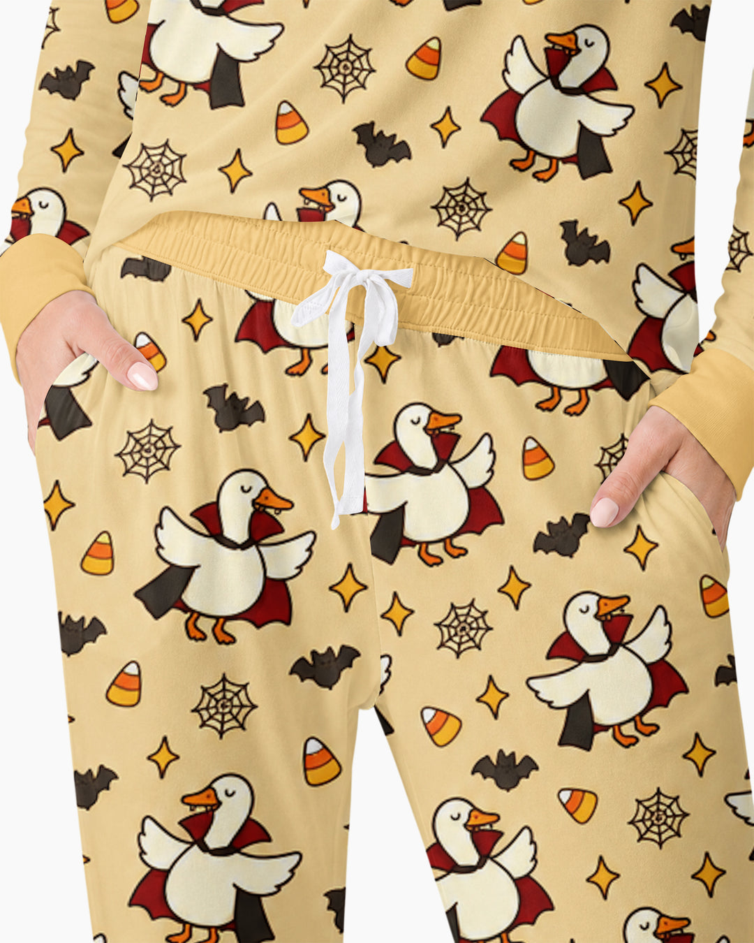 Count Duckula Candy Rush Bamboo Women Pajama Set