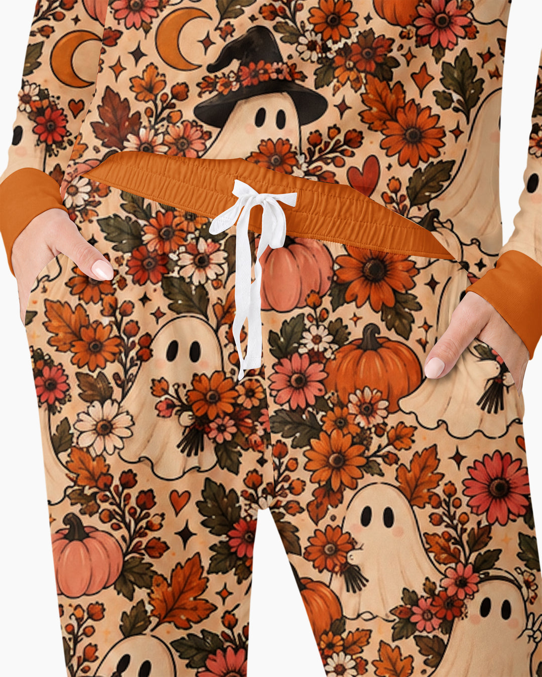 Guess Who Is A Romantic Ghost Bamboo Women Pajama Set
