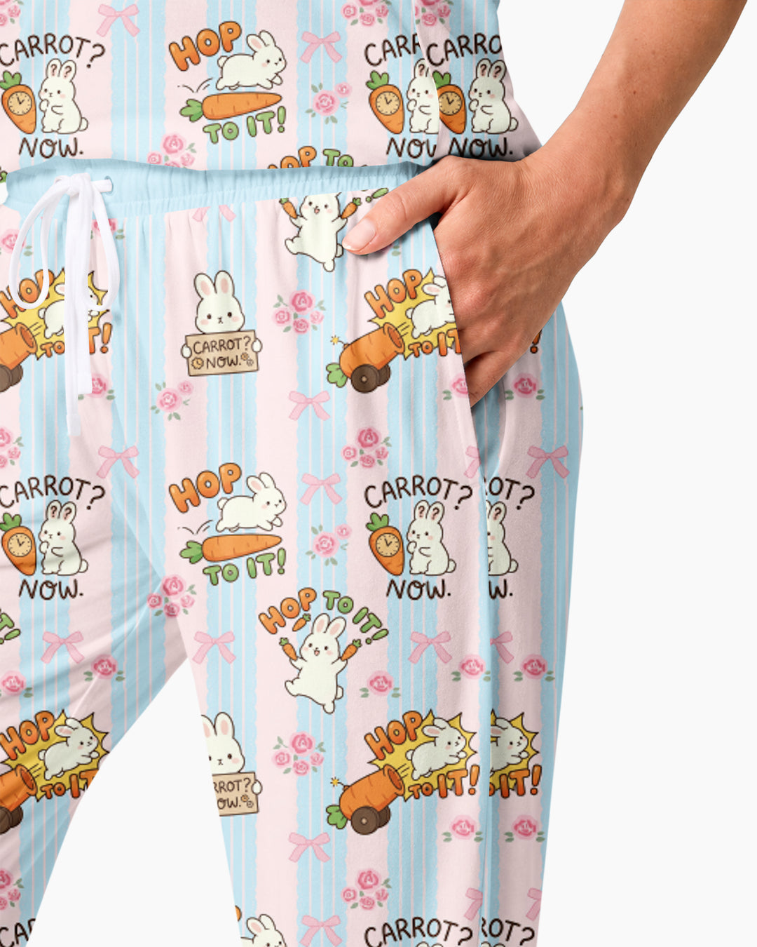 Carrot Rush Bamboo Women Pajama Set