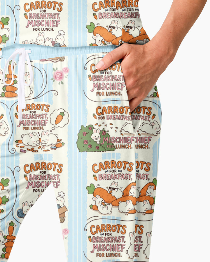 Little Troublemakers Bamboo Women Pajama Set