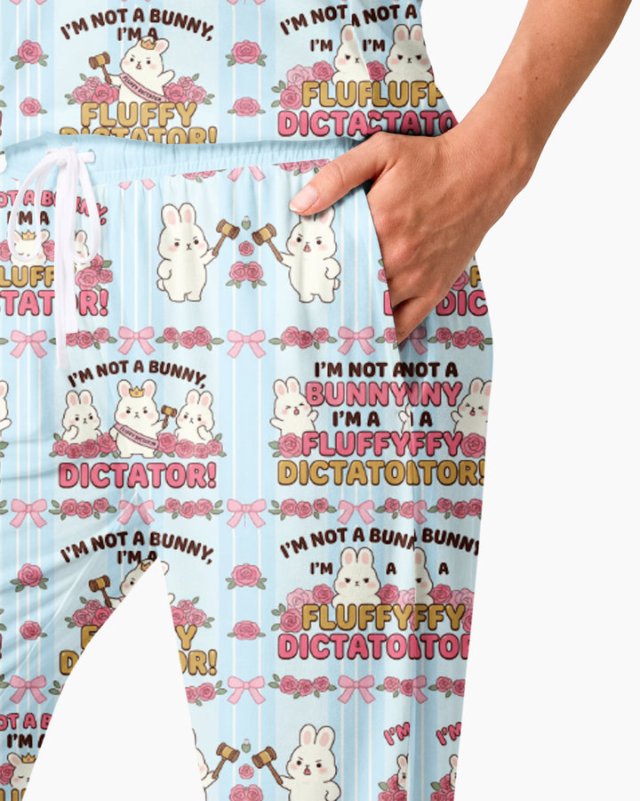 Bossy Bunny Bamboo Women Pajama Set