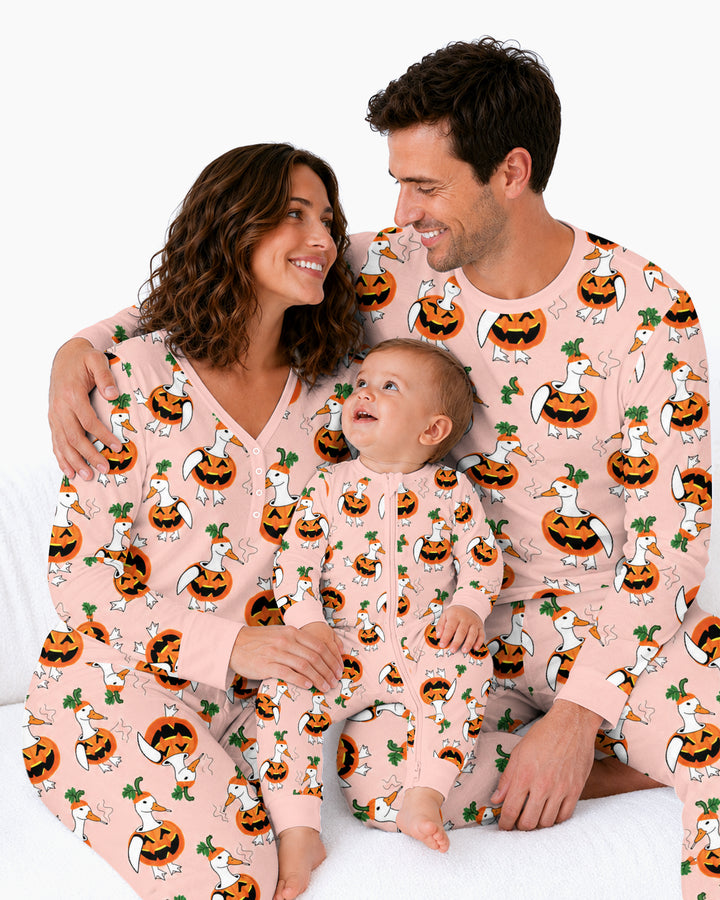 Spooky Duckling Waddle Bamboo Women Pajama Set