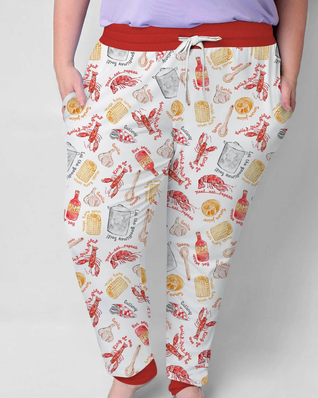 Crawfish Boil Women Pajama Set