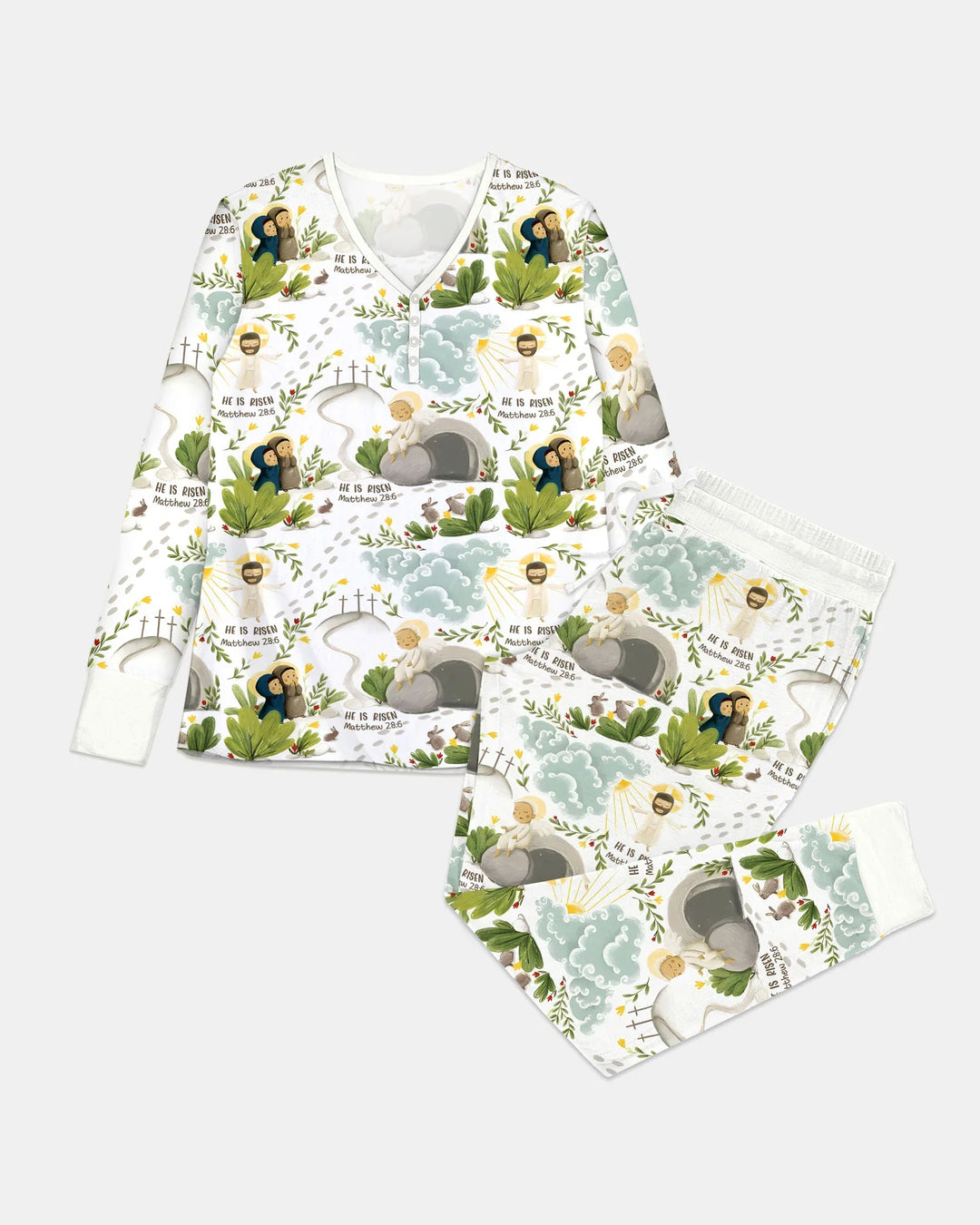 He Is Risen Women Pajama Set