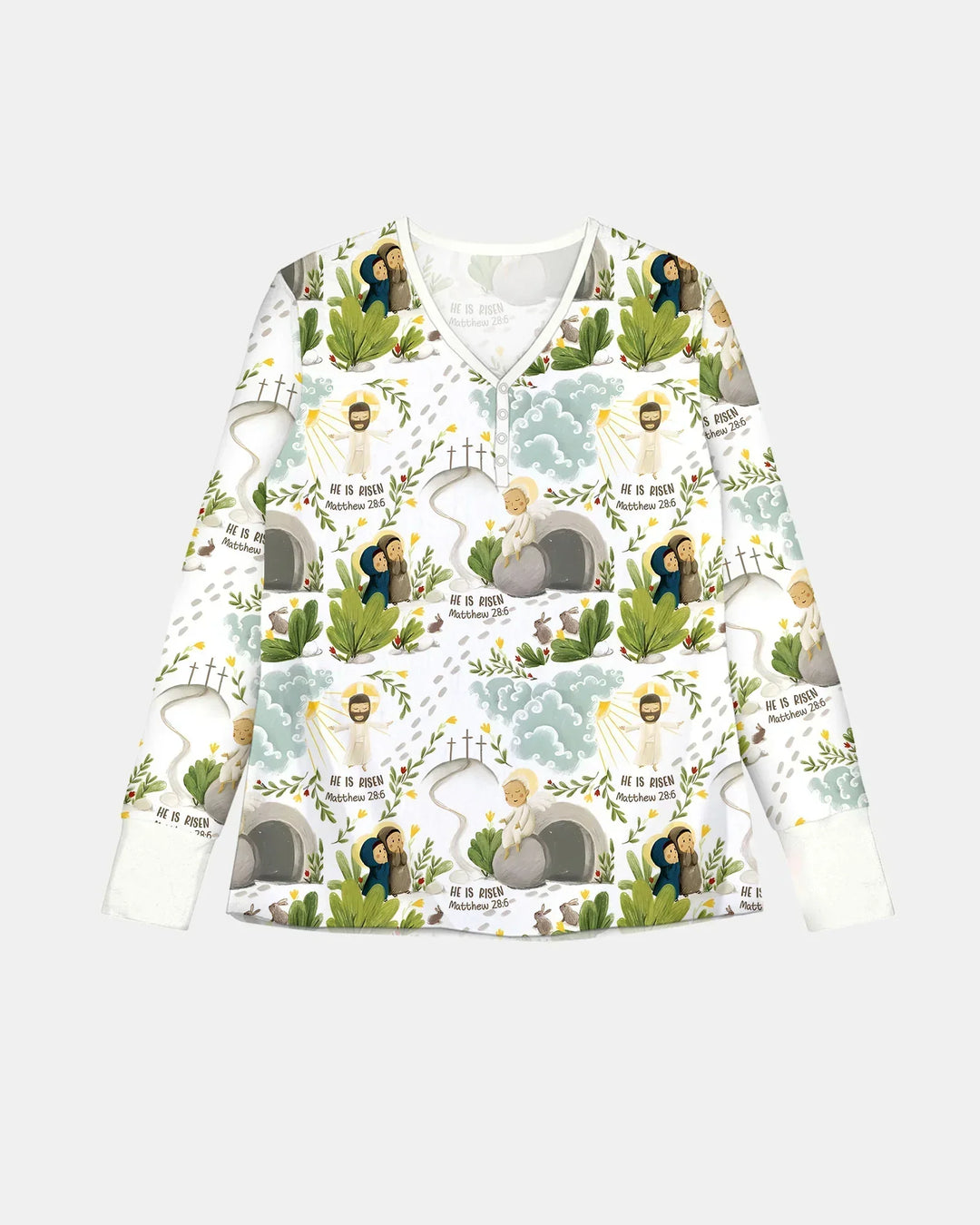 He Is Risen Women Pajama Set