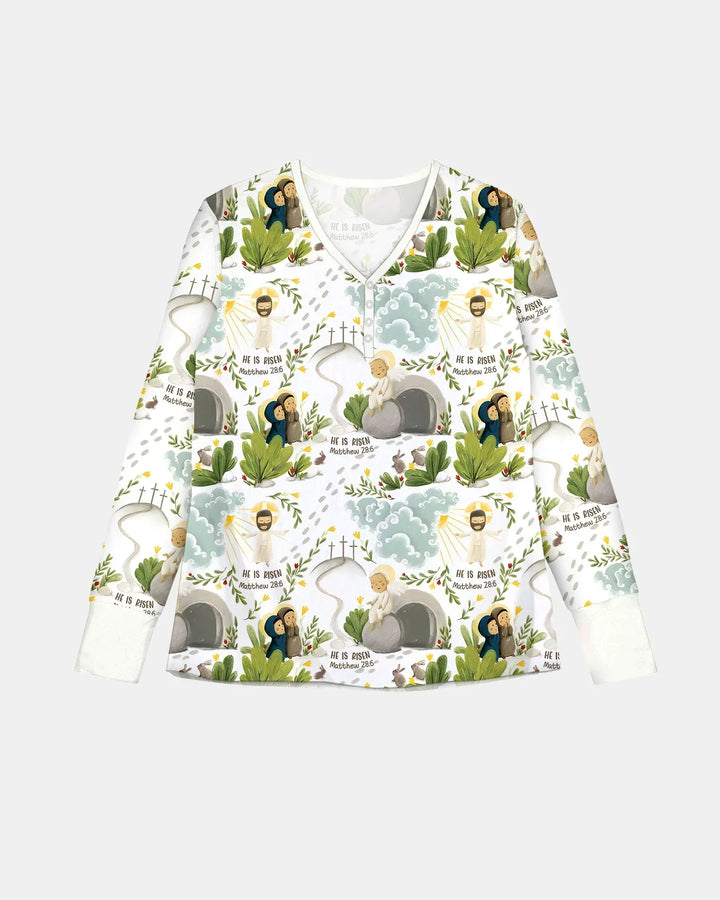 He Is Risen Women Pajama Set