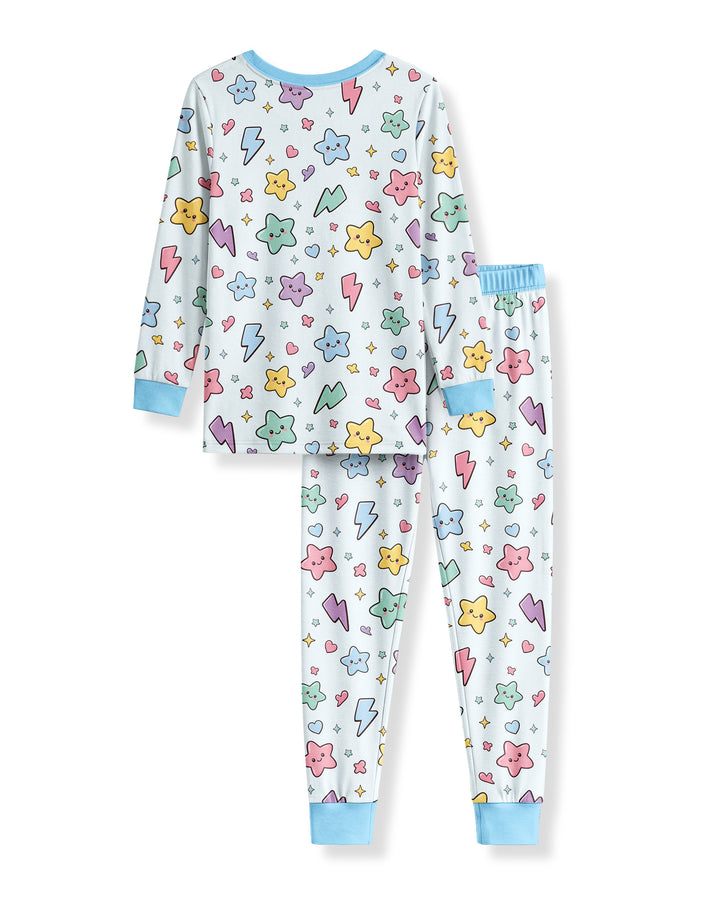Be a Jimothy Bamboo Two Piece Long Sleeve Pajama Set