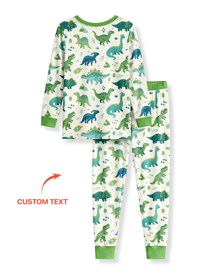Personalized A Bond That Can't Be Broken Bamboo Two Piece Long Sleeve Pajama Set