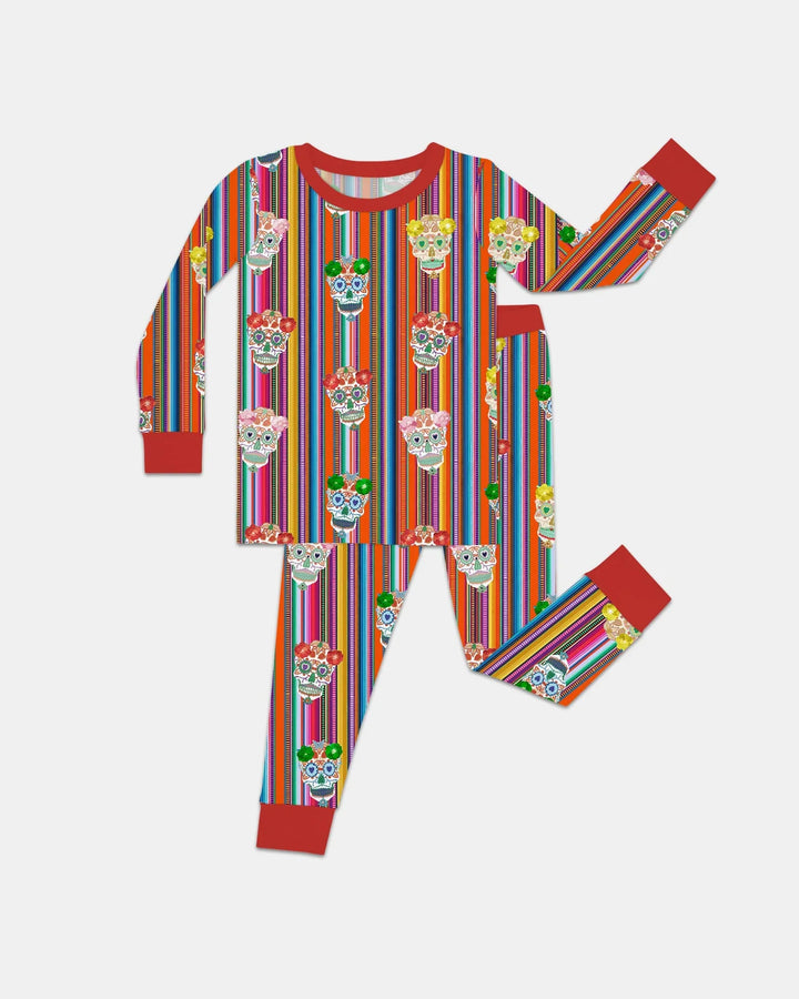 Conjunto de pijama de dos piezas de manga larga Cinco De Mayo Sparkle