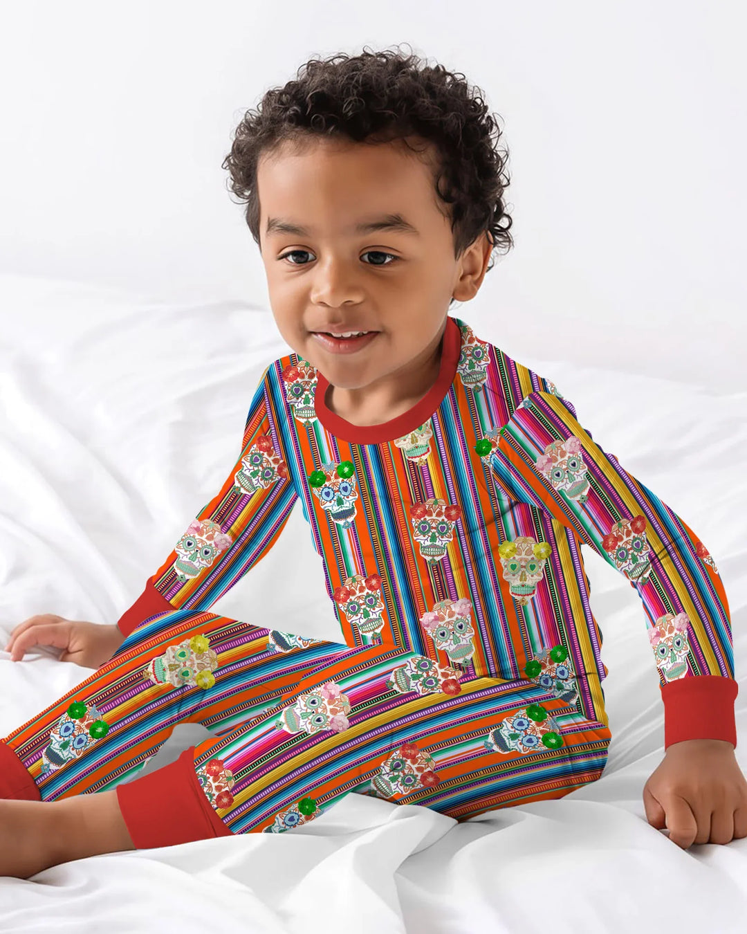 Conjunto de pijama de dos piezas de manga larga Cinco De Mayo Sparkle