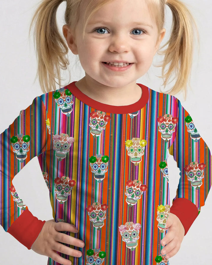 Conjunto de pijama de dos piezas de manga larga Cinco De Mayo Sparkle
