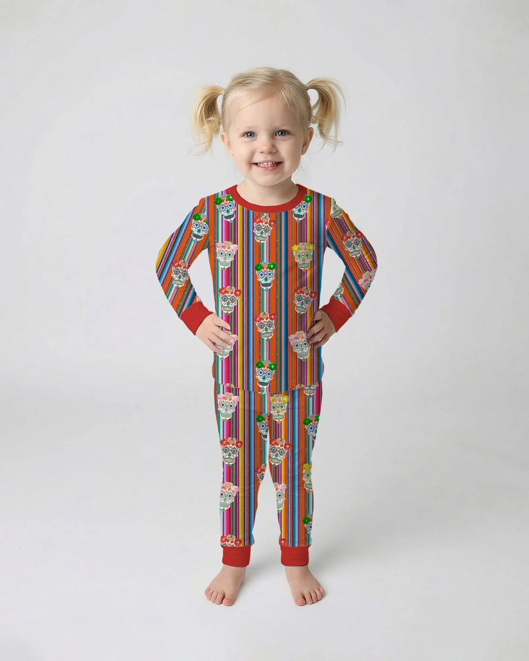 Conjunto de pijama de dos piezas de manga larga Cinco De Mayo Sparkle