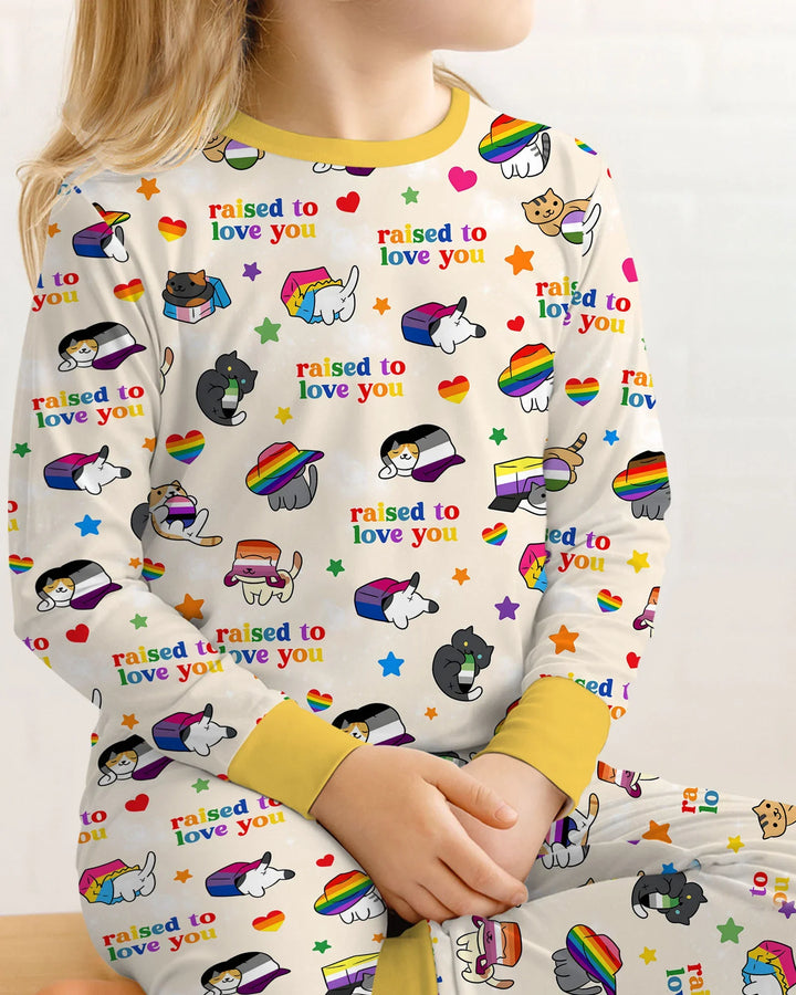 Conjunto de pijama de dos piezas de bambú con mangas largas, plantilla PERSONALIZADA