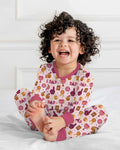 World's Best Dad Bamboo Two Piece Long Sleeve Pajama Set