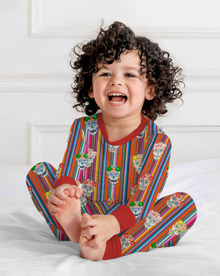 Conjunto de pijama de dos piezas de manga larga Cinco De Mayo Sparkle