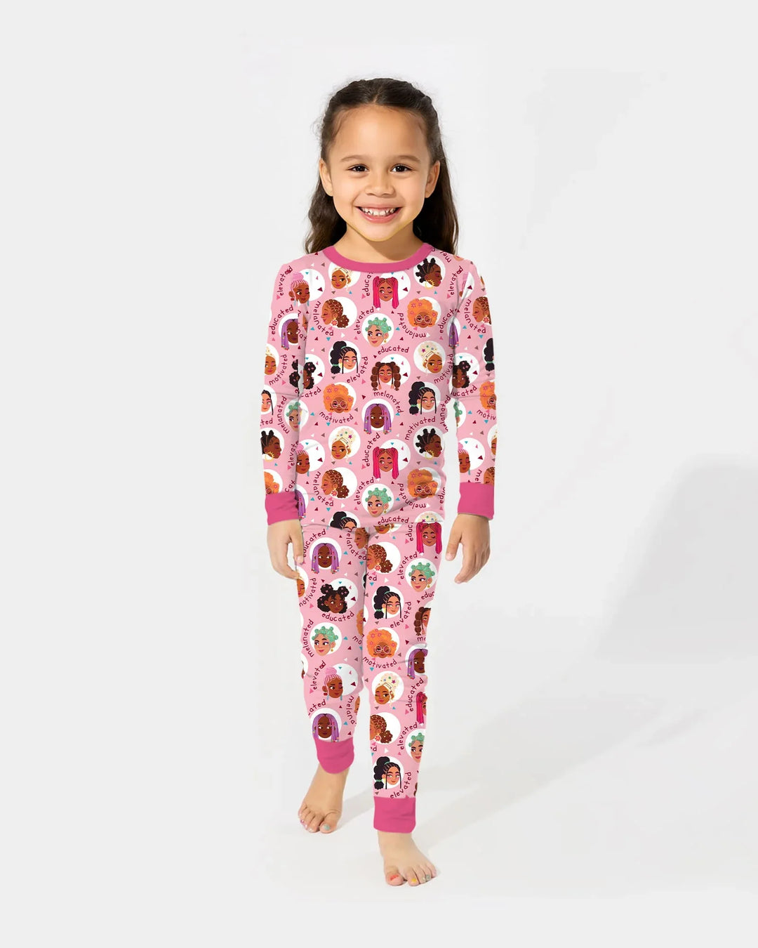 Little Queens Two Piece Long Sleeve Pajama Set