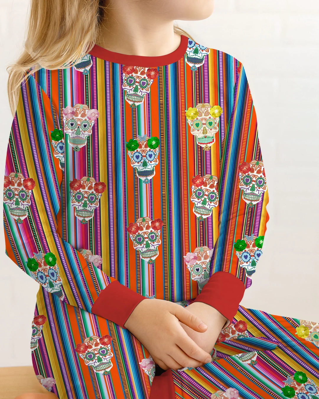 Conjunto de pijama de dos piezas de manga larga Cinco De Mayo Sparkle