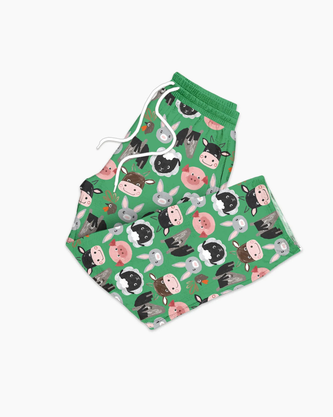 Farm Friends Family Matching Bamboo Men's Pajama Set