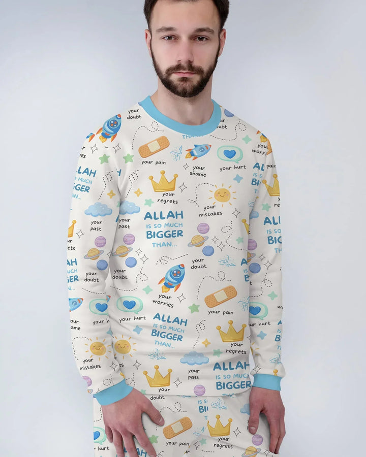 Vorlage Herren-Pyjama-Set