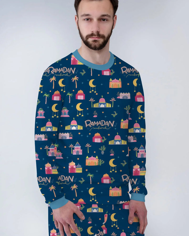 Ramadan Kareem Family Matching Men's Pajama Set