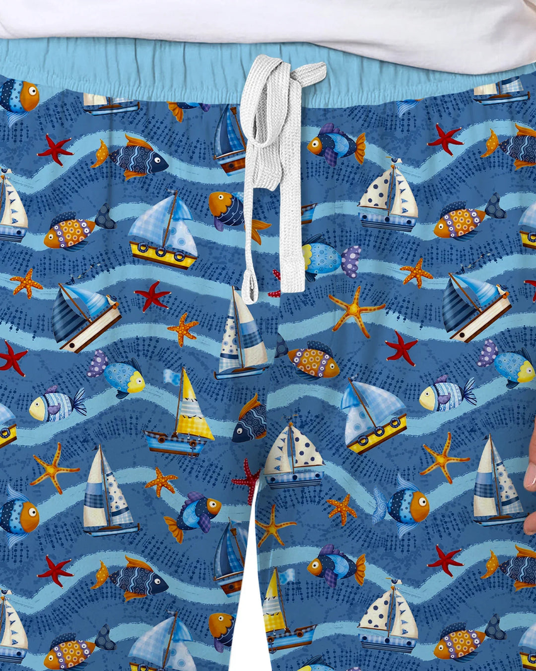 Blue Sail La Vie Family Matching Men's Pajama Set
