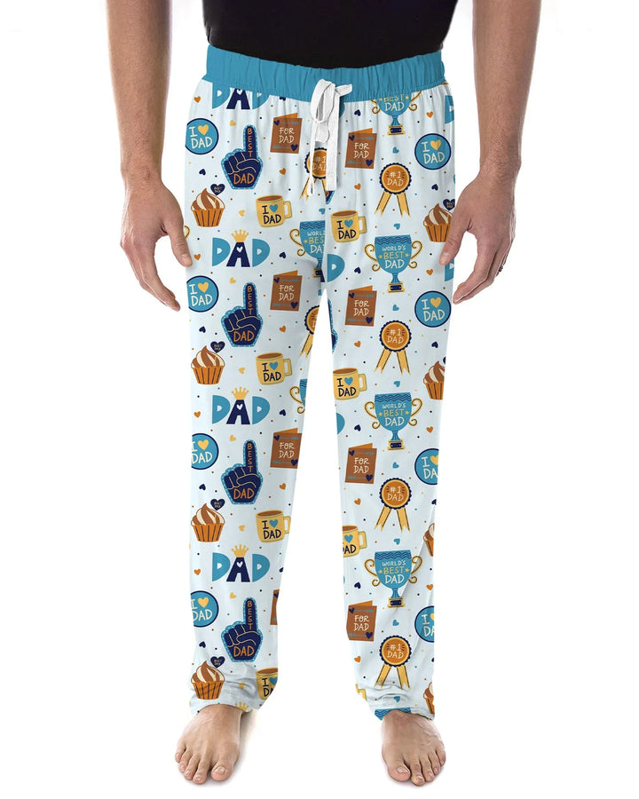 World's Best Dad Bamboo Men's Pajama Set