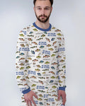 He Called Me To Fish Daddy & Me Matching Men's Pajama Set
