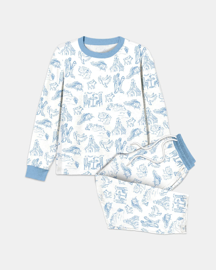 Vorlage Herren-Pyjama-Set