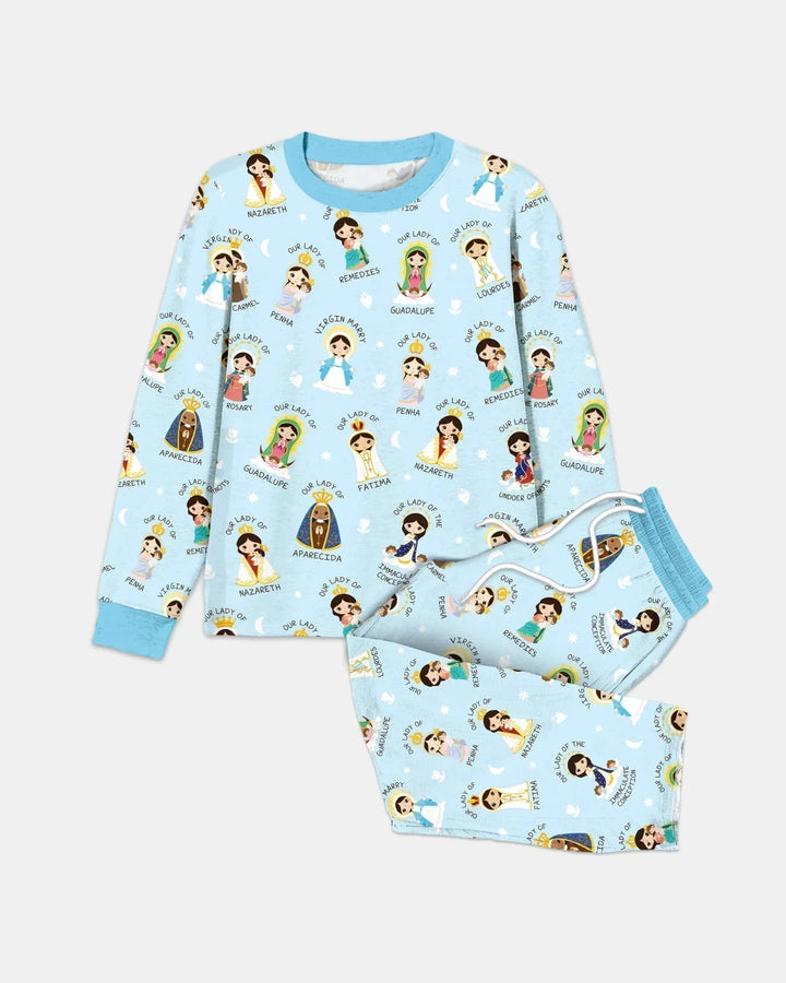Little Marian Blessings Men's Pajama Set