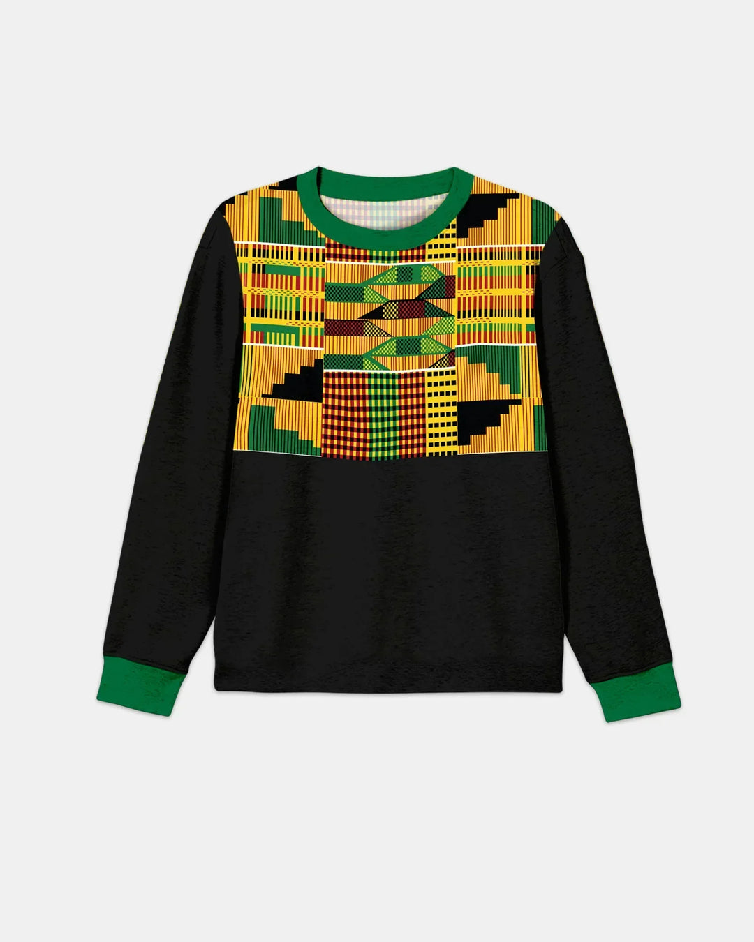 Kente Vibes Family Matching Bamboo Men's Pajama Set