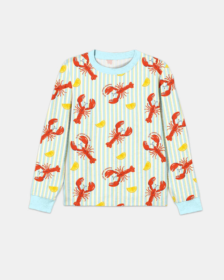 Crawfish Pinch Bamboo Men's Pajama Set