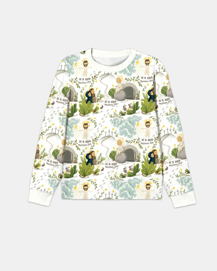 He Is Risen Men's Pajama Set