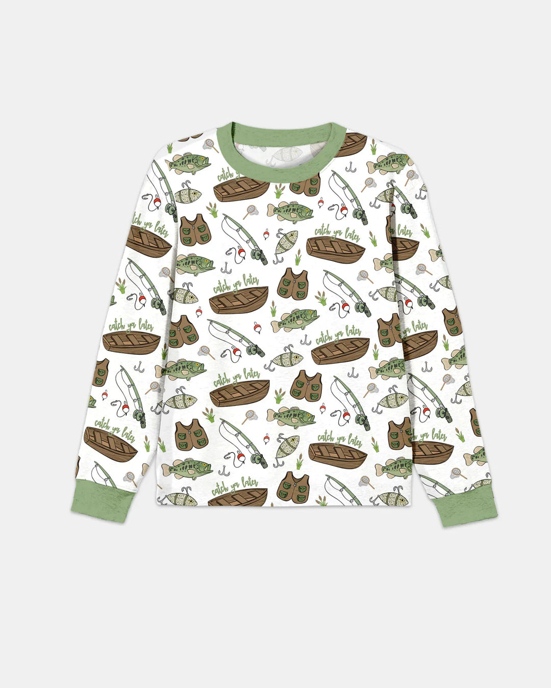 Catch Ya Later Bamboo Men's Pajama Set