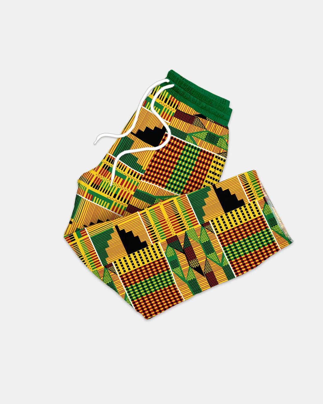 Kente Vibes Family Matching Bamboo Men's Pajama Set