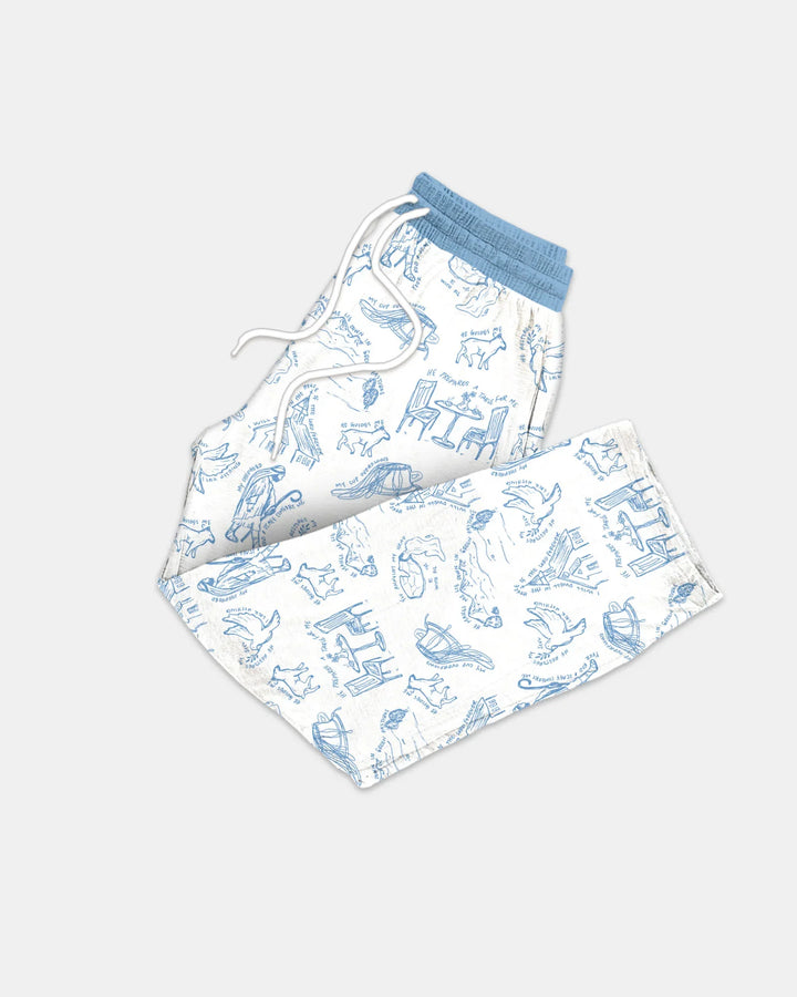 Vorlage Herren-Pyjama-Set