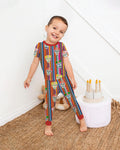 Cinco De Mayo Sparkle Two Piece Short Sleeve Pajama Set