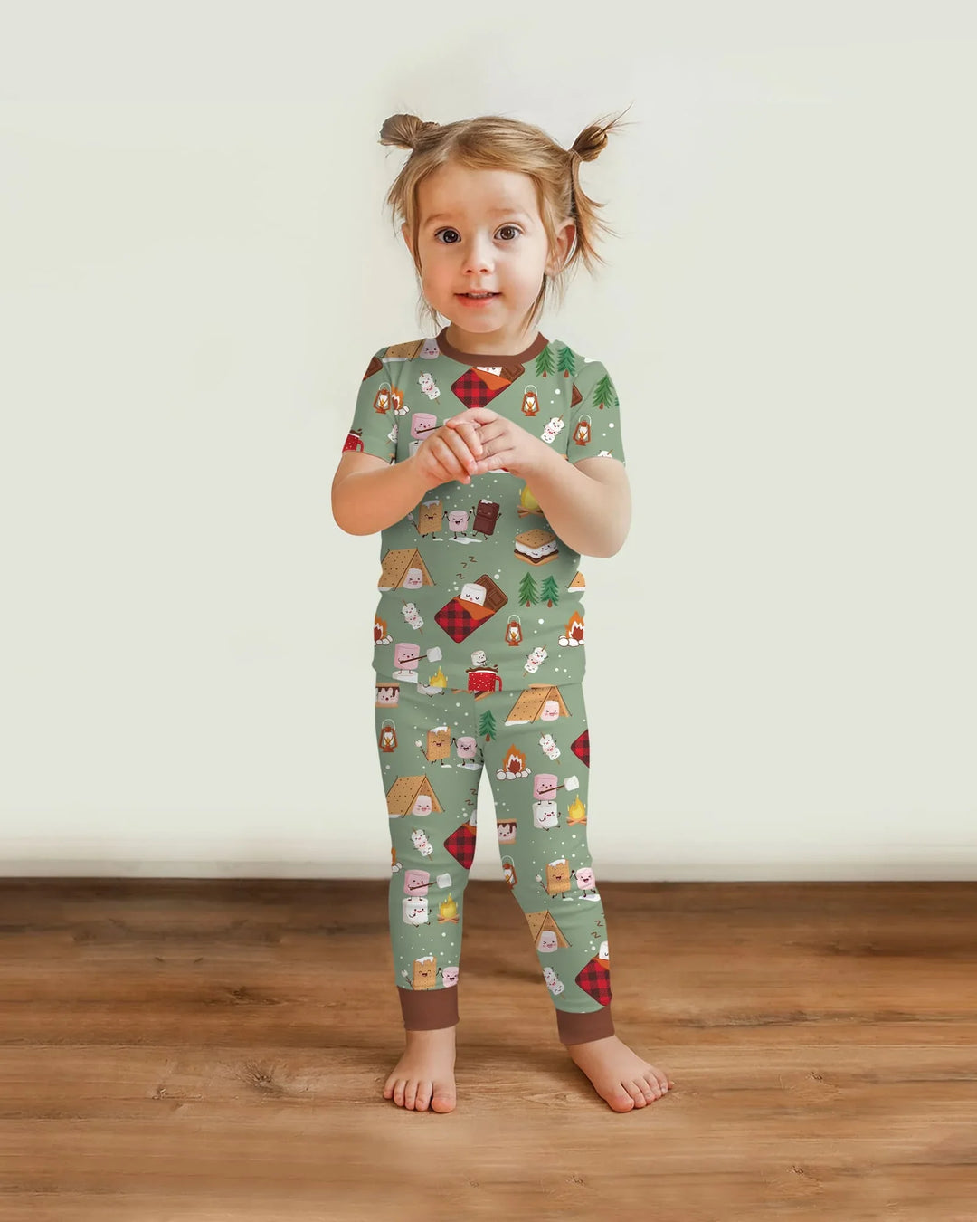 Campfire Bamboo Two Piece Short Sleeve Pajama Set