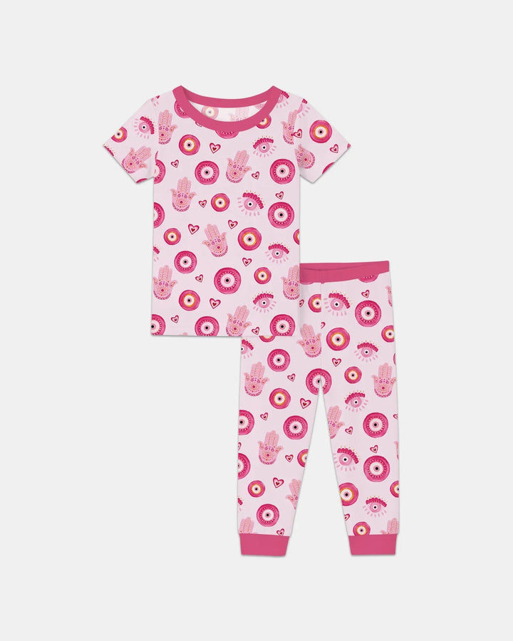 Mini Mystic Family Matching Two Piece Short Sleeve Pajama Set