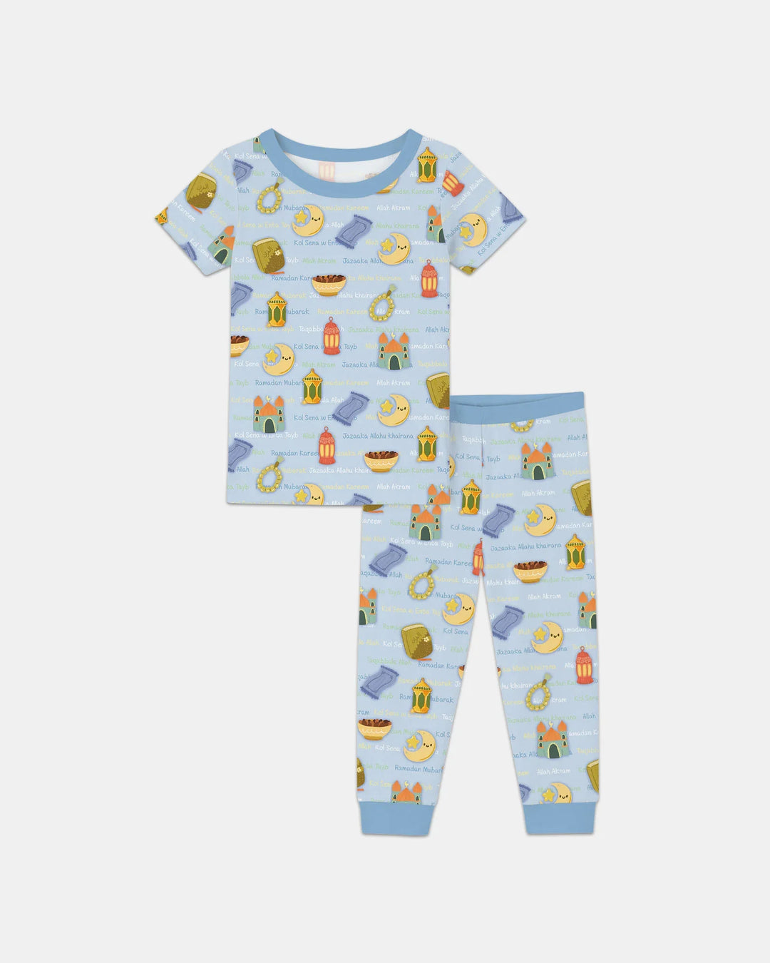 Zweiteiliges, kurzärmliges Pyjama-Set mit Marienkäfern