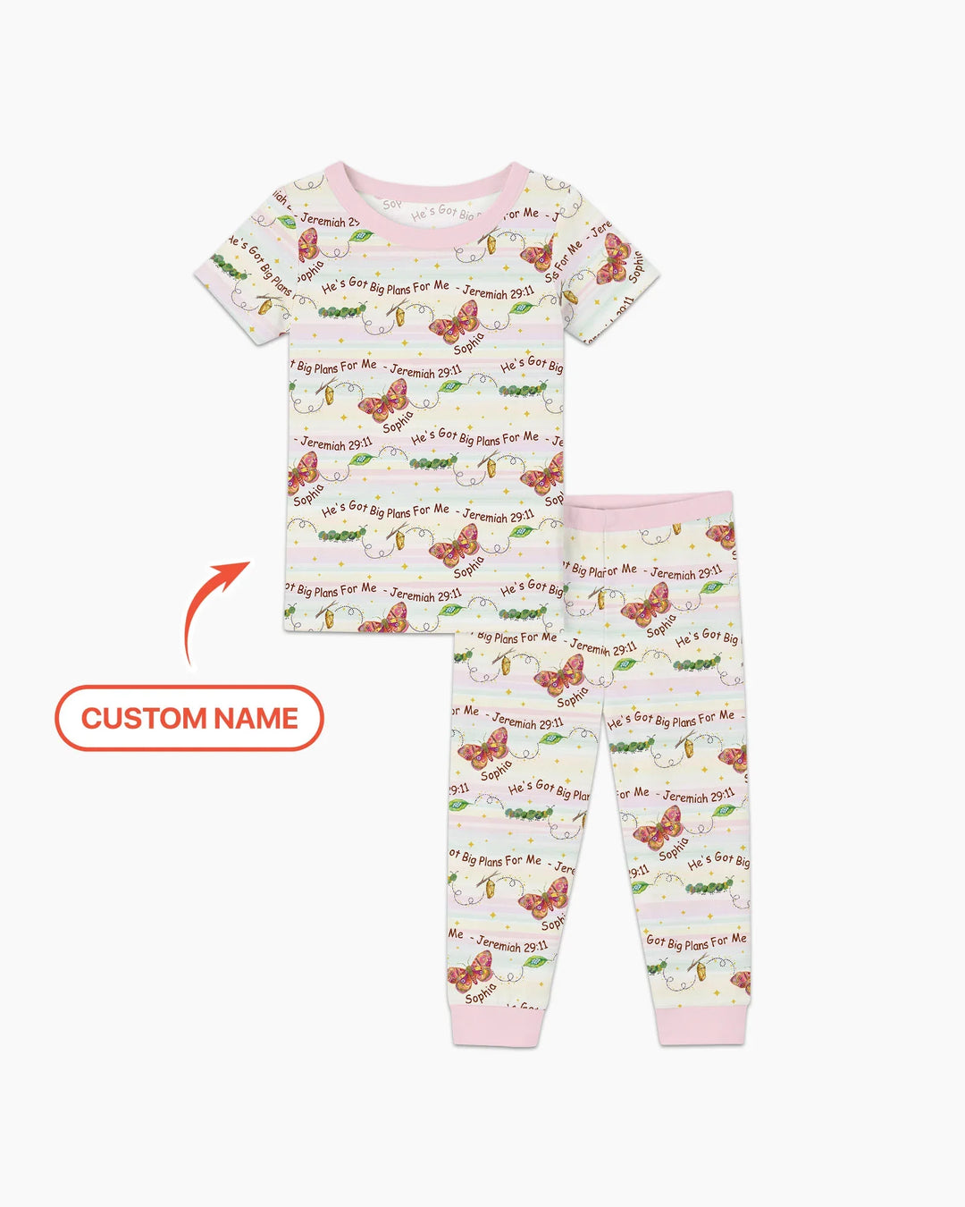 Zweiteiliges Pyjama-Set mit kurzen Ärmeln und Shorts im Sommer-Design