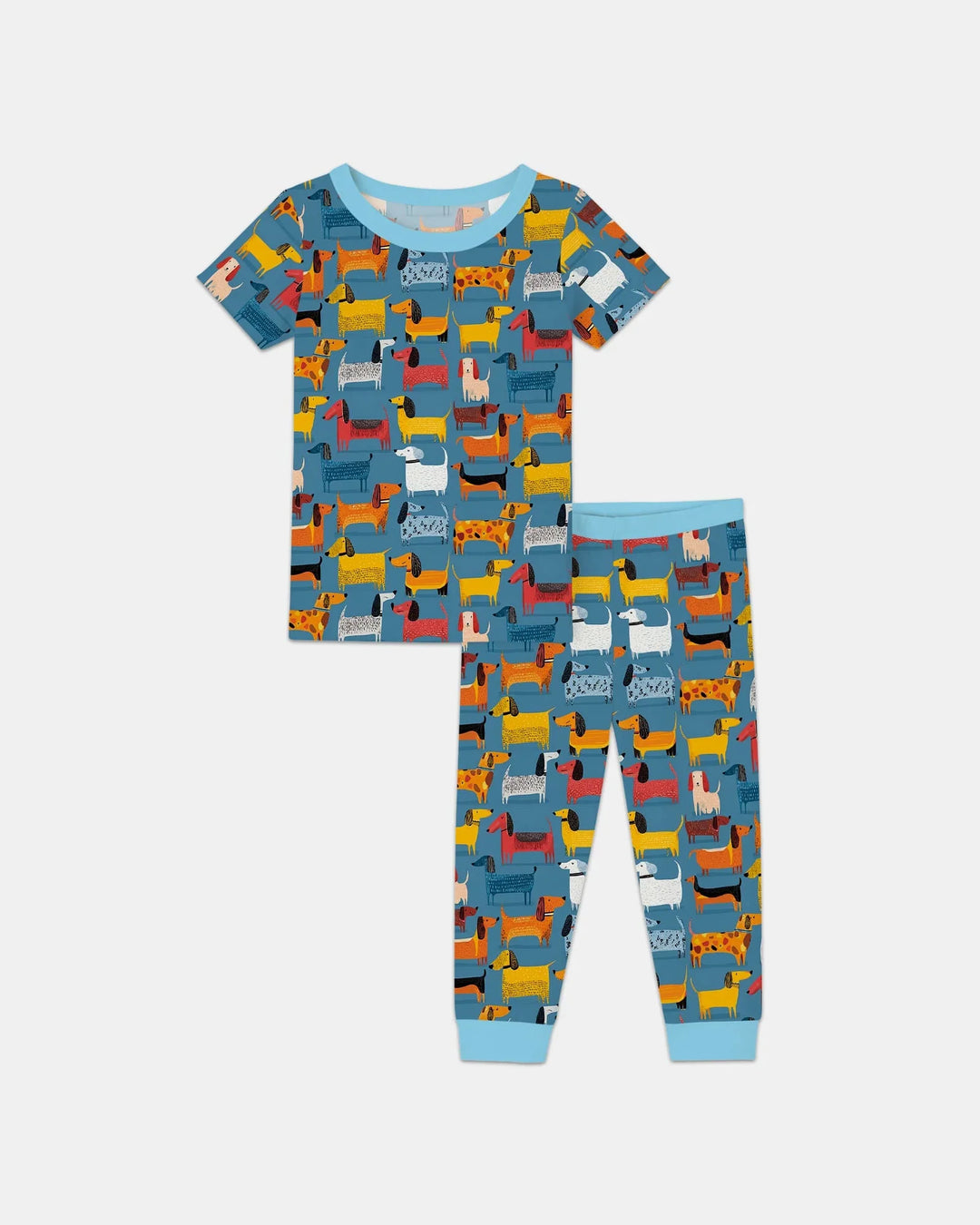 Zweiteiliges, kurzärmliges Pyjama-Set mit Marienkäfern