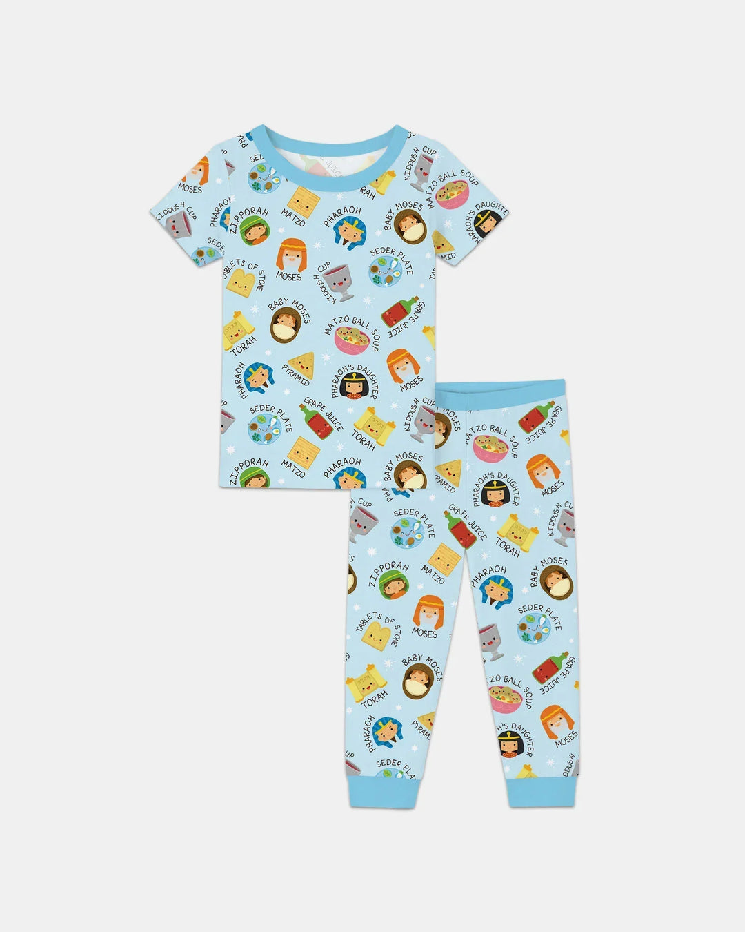 Zweiteiliges, kurzärmliges Pyjama-Set mit Marienkäfern